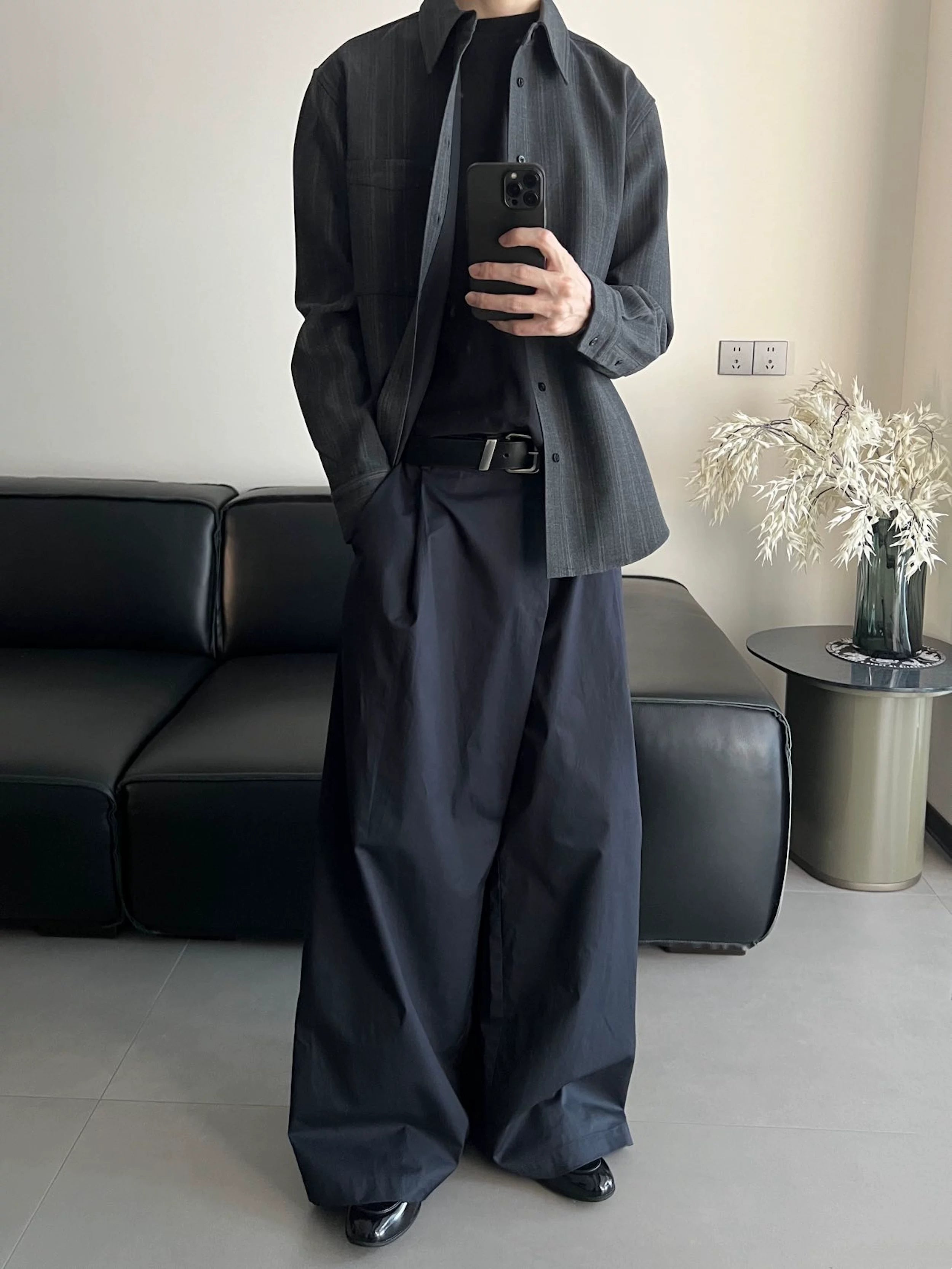 Wrinkle-Resistant Chest Pocket Shirts