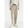 Double Pleated Wide Cropped Suit Pants
