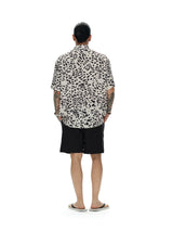 Men's Spotted Cuban Collar Shirt
