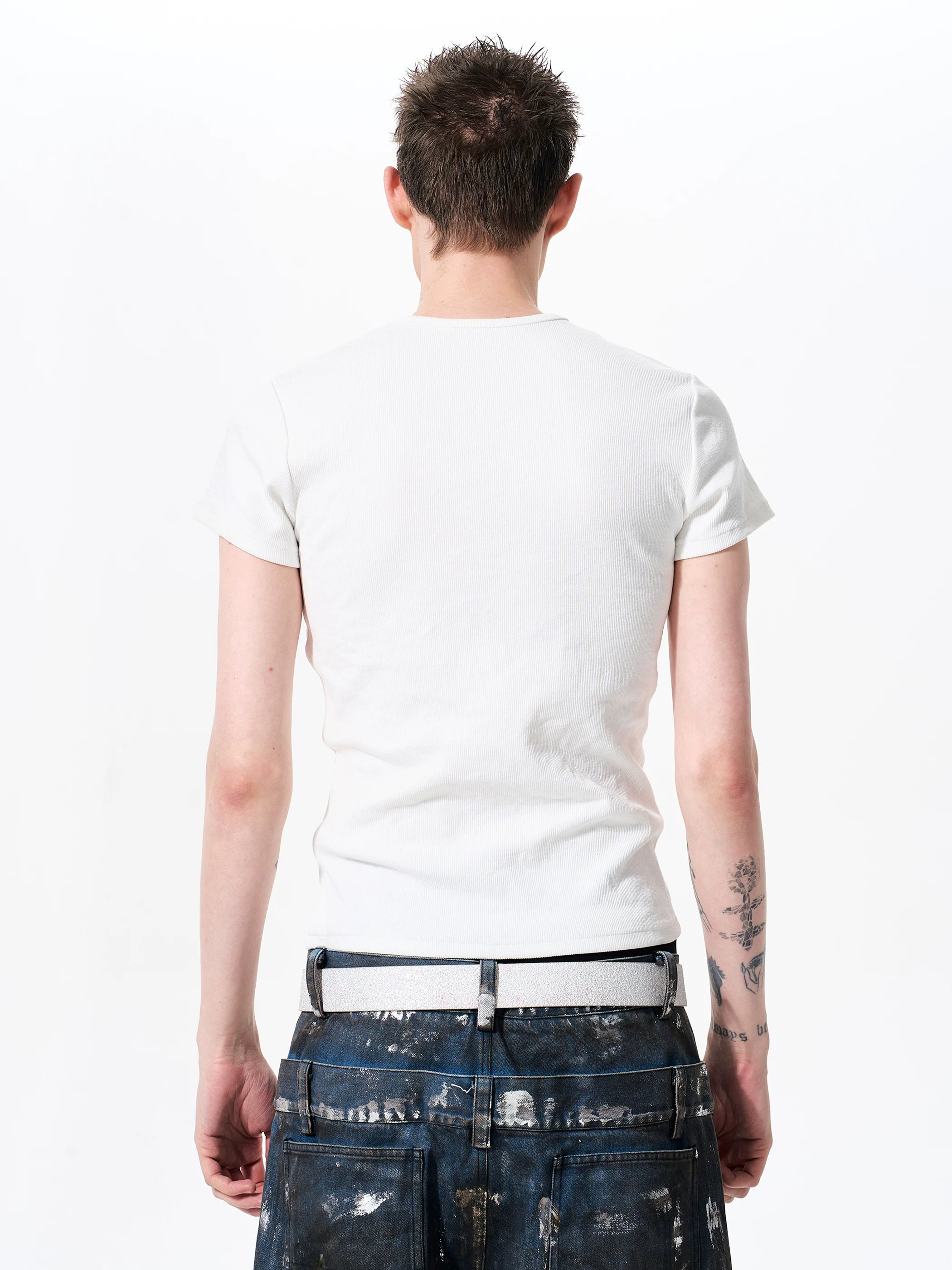 Men's Slim Fit Headphone Cross Tee