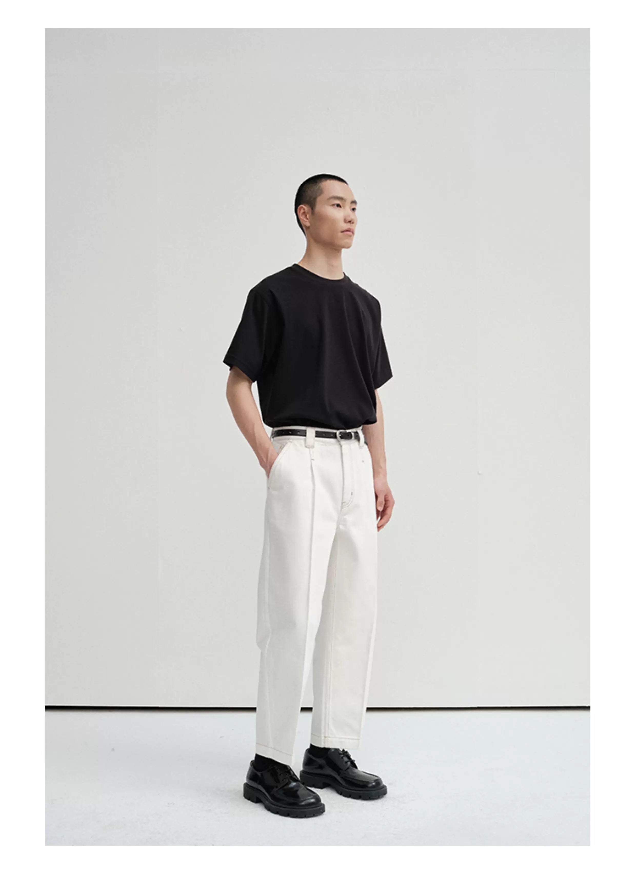 Basic Short Sleeve Sorona Cotton Tee