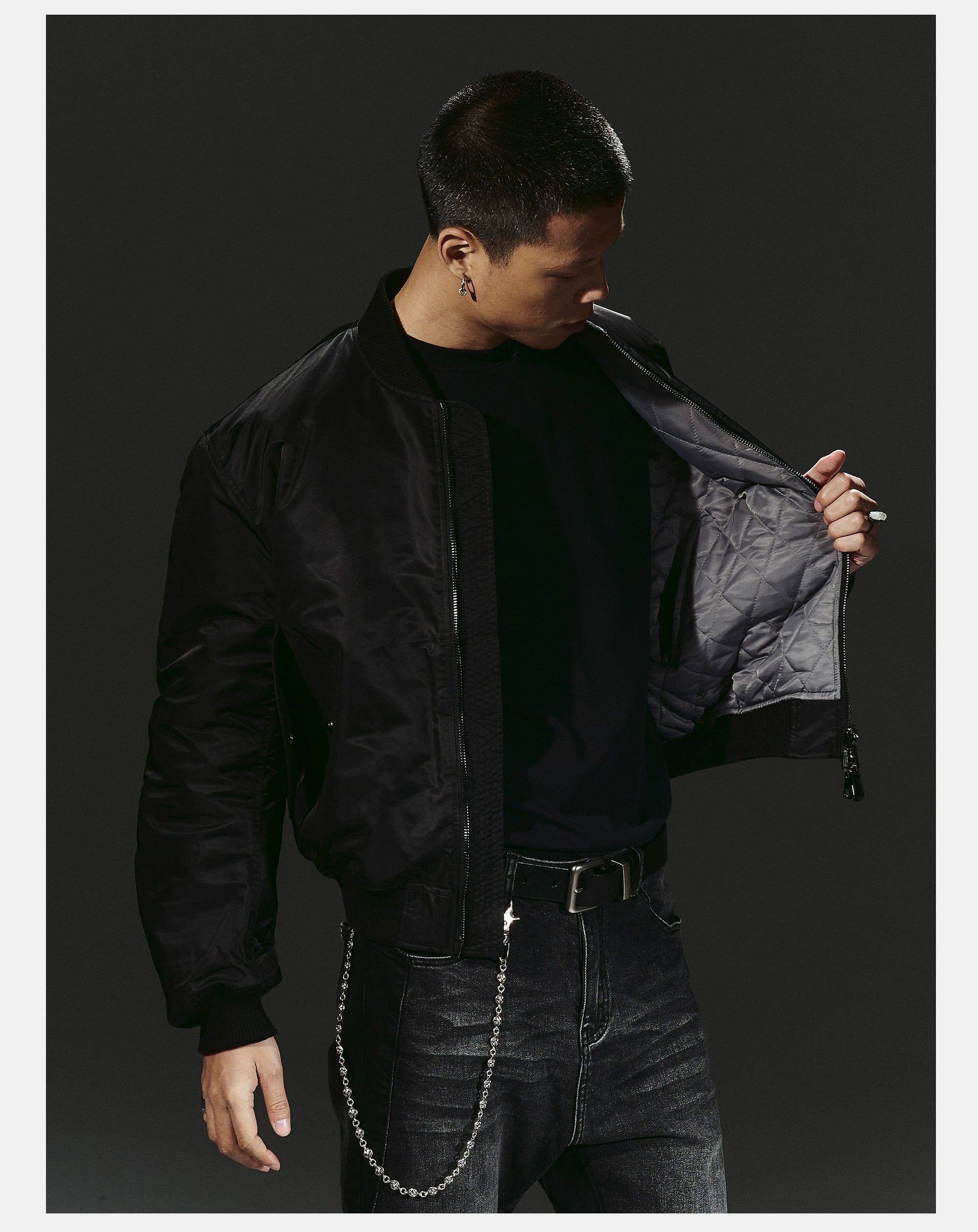 Reversible Quilted Boxy Cotton Coat