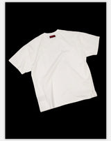 Loose Ivory Printed Short Sleeve Tee