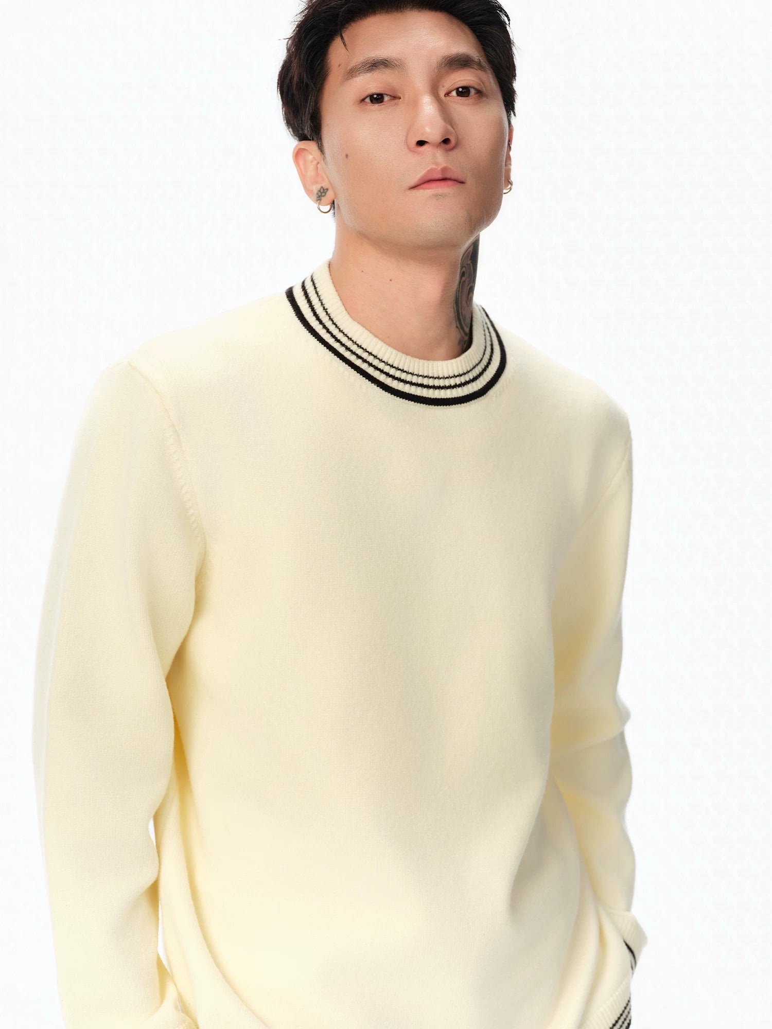 Loose Crew Neck Sweater