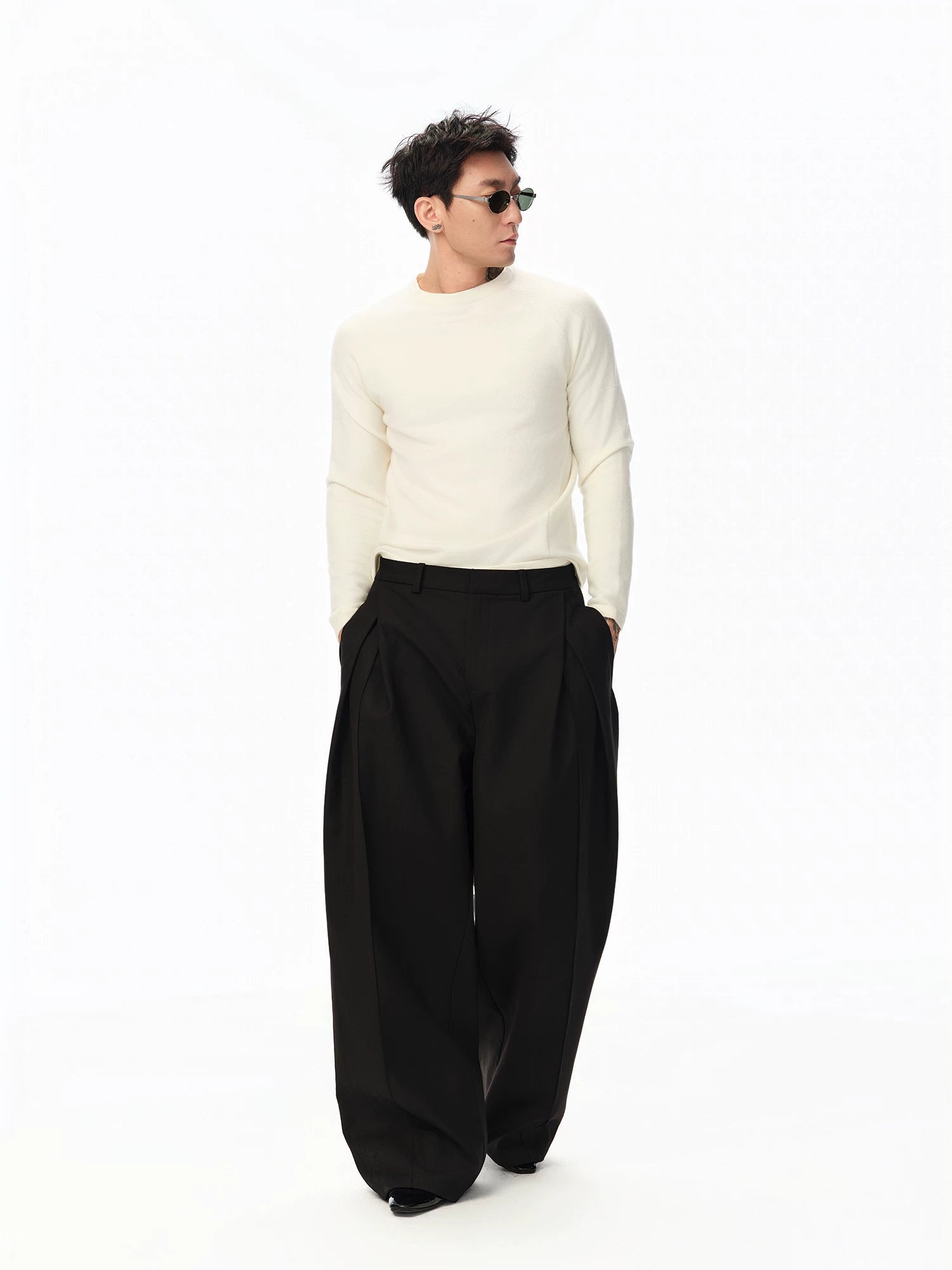 Slim Fit Modal Raglan Top