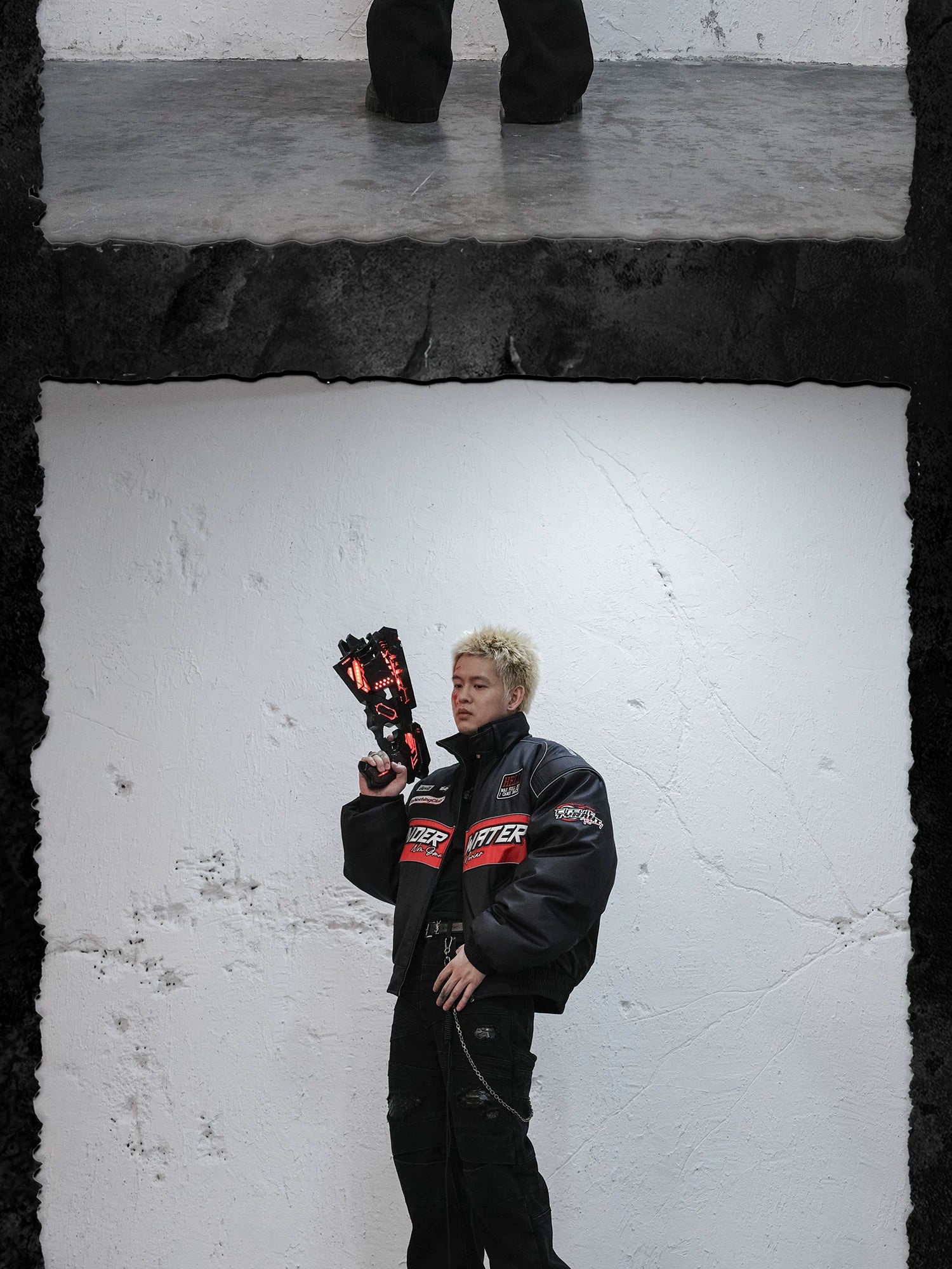 Hell Racing Embroidered Thinsulate Bomber Jacket
