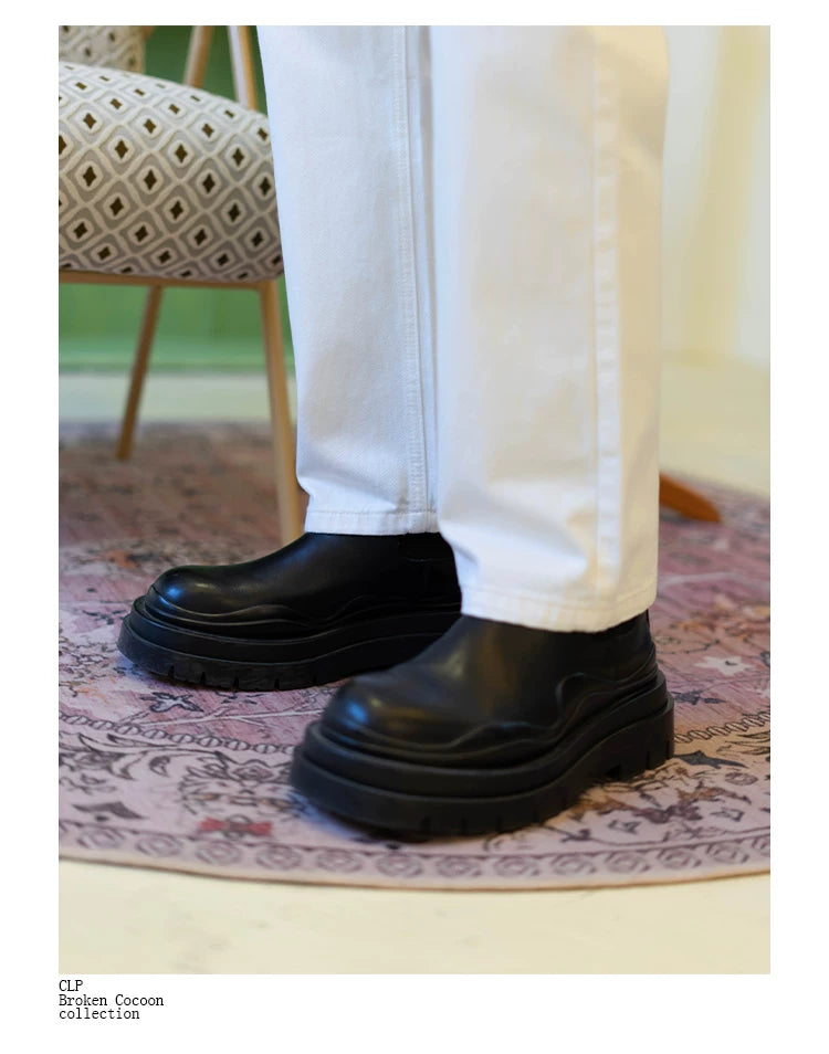 Men's Vintage White Wide Leg Jeans