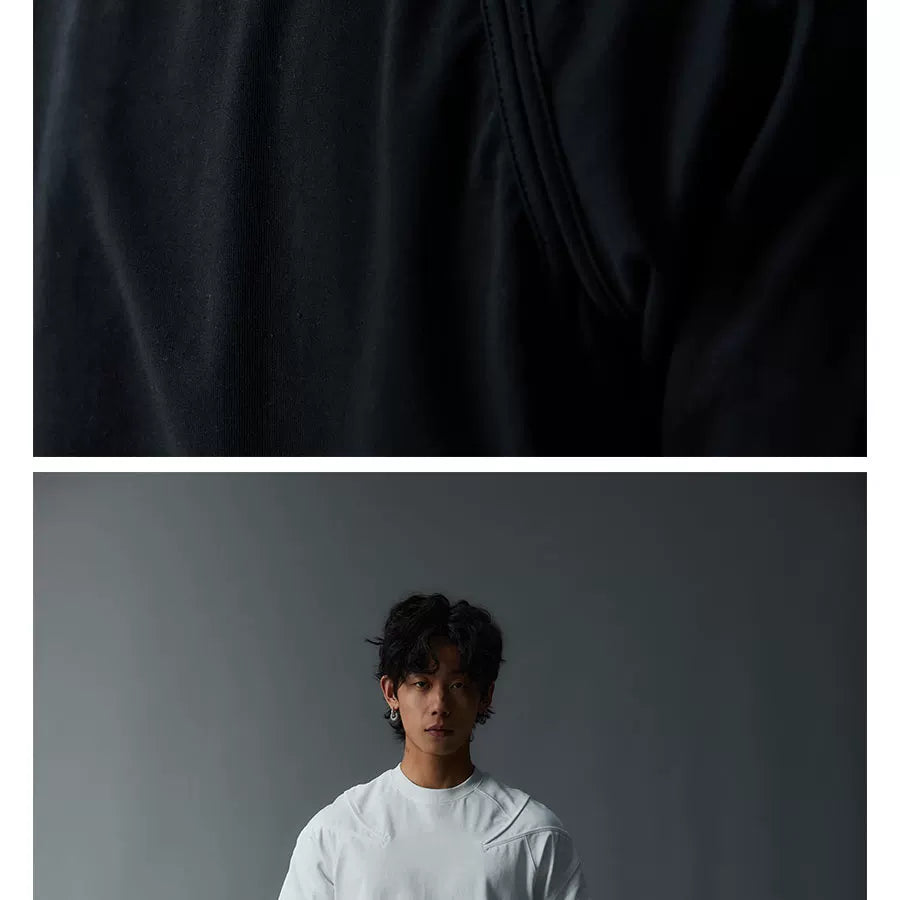 Unisex 3 Color Armor-Cut Cotton Tees