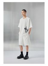 Oversized Heavyweight Double Yarn Printed Tee