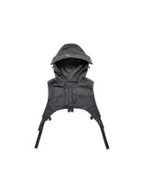 Distressed Patchwork Heavyweight Scavenger Vest