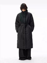 Waist-Cinched 3M Padded Parka
