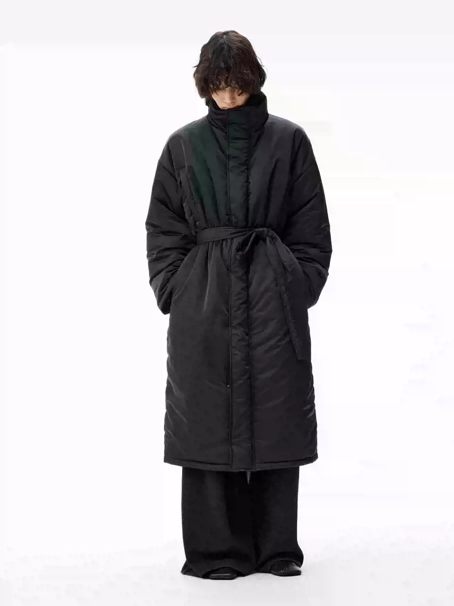 Waist-Cinched 3M Padded Parka