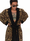 Leopard Print Home Robe