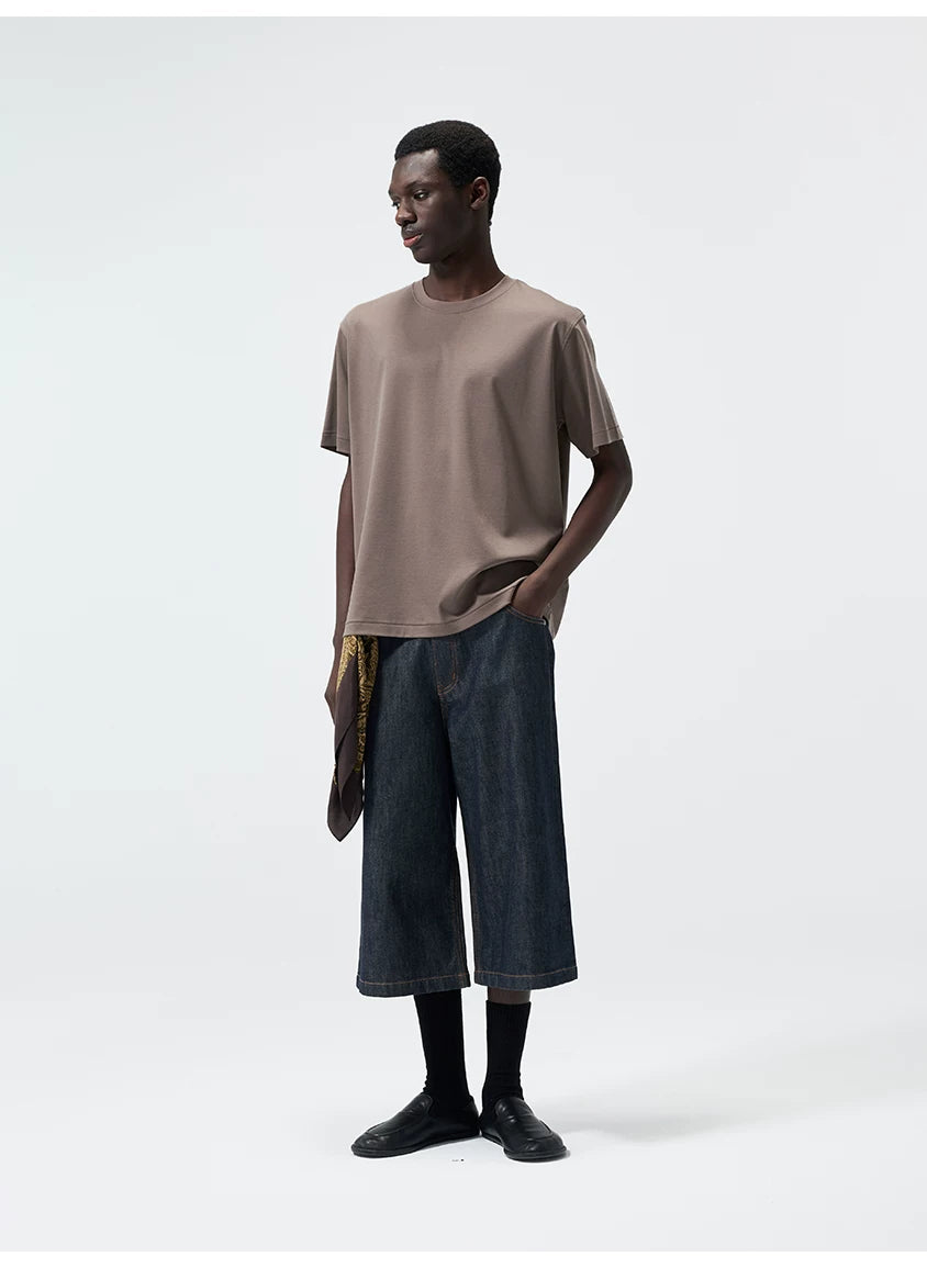 240G Multi Color Blend Crew Neck Tees