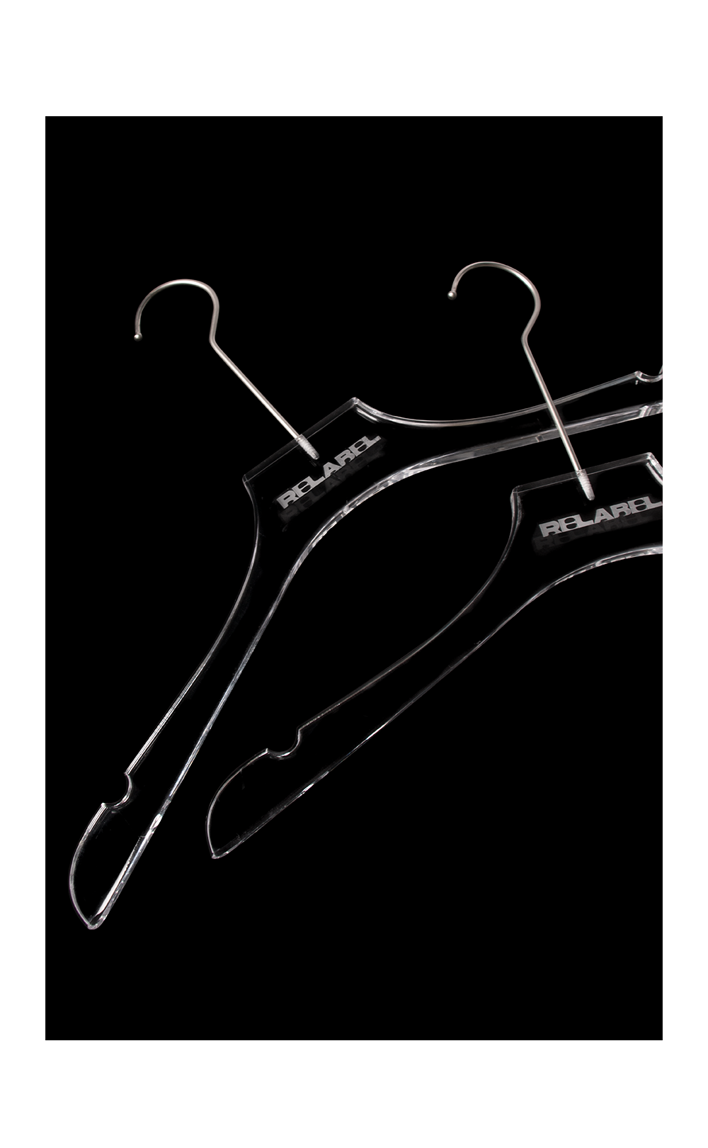 Clear Crystal Pant Hangers