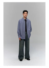 Heavyweight Slub Washed Straight Jeans