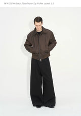 Loose Slim Lapel Collar Cotton Coat