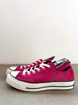 Pink Long-Tongue Vulcanized Sneakers