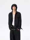 Wool Blend Quilted Short Jacket