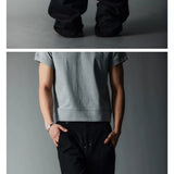 Double Pocket Rhinestone Washed Cargo Pants
