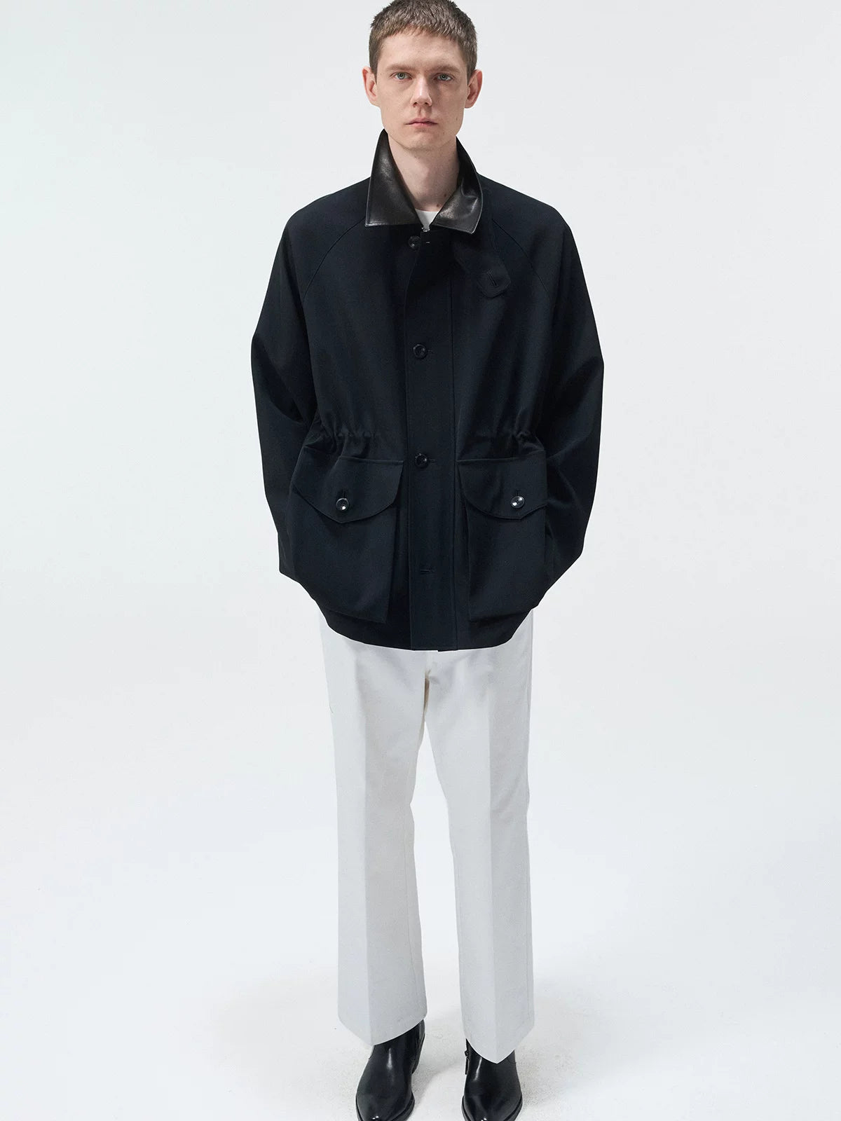 Japanese Triacetate Leather Jacket