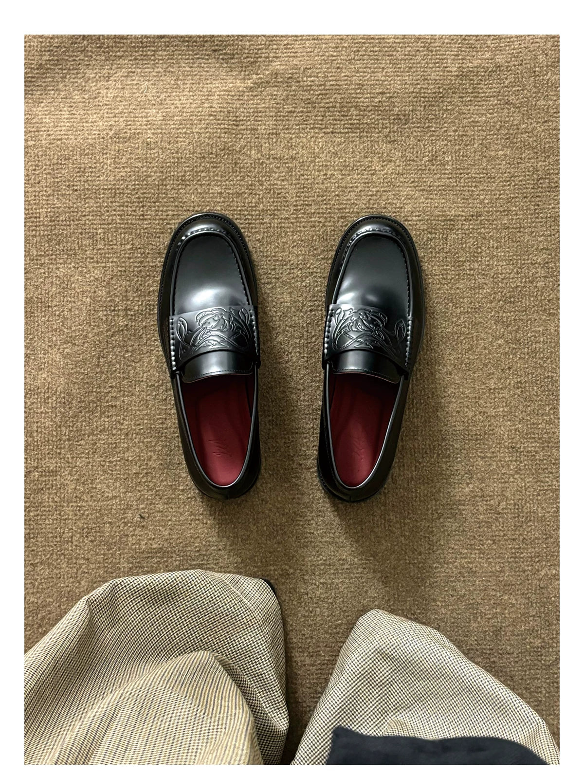 Vampire Loafer Shoes Full Grain Leather