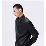 Detachable Padded Long Sleeve Crop Shirt