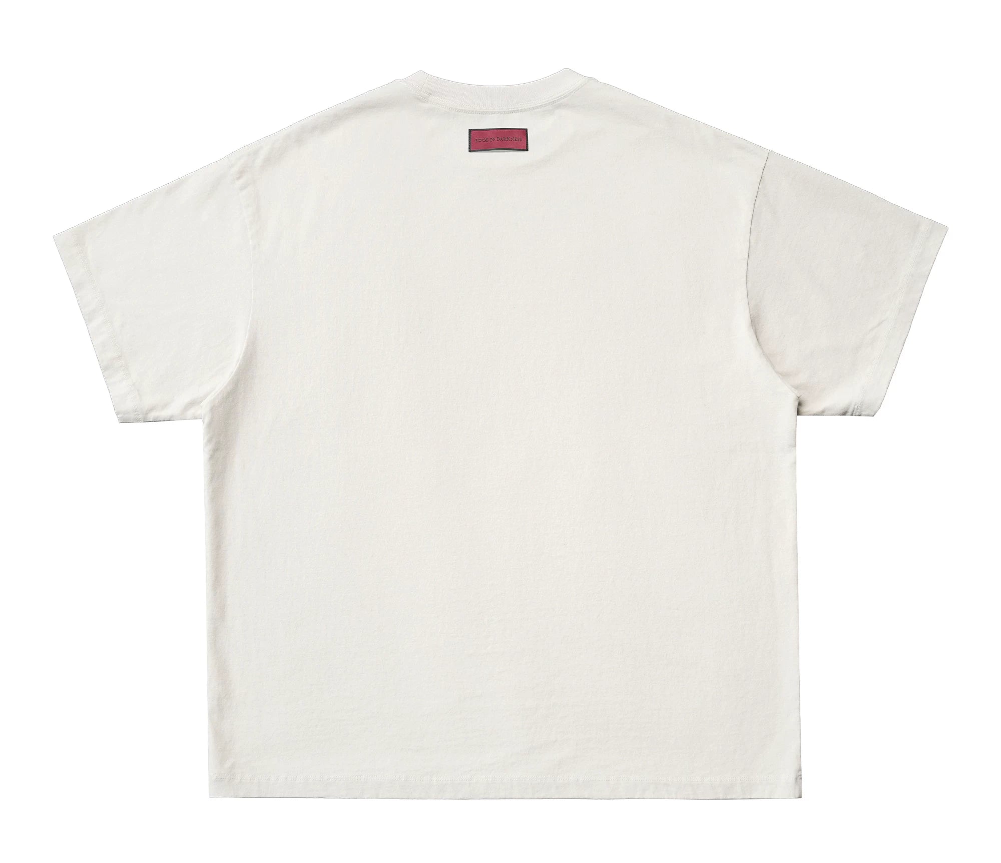 Vintage Washed Cream Printed Loose Tee