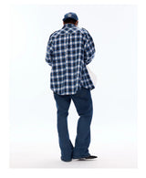 Brushed Workwear Plaid Shirt