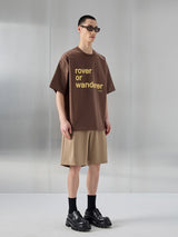 Foam Print Loose Tees