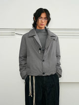 Men's Winter 3-in-1 Vest Scarf Coat
