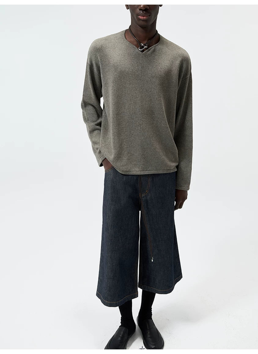 Linen Cotton Loose Long Sleeve Tee