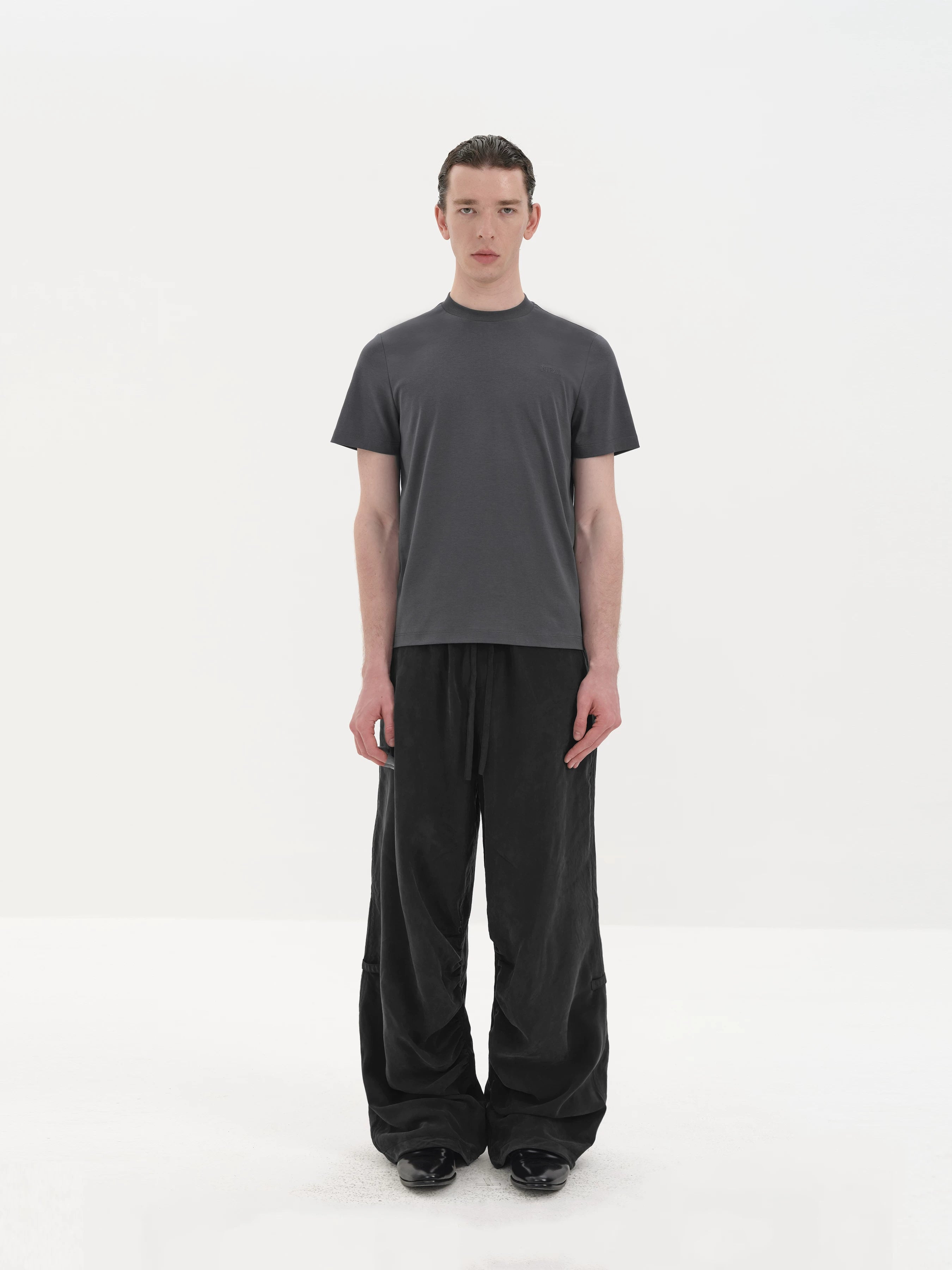 Logo Square Shoulder Quick Dry Tees