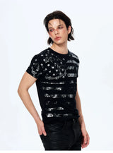 Men's Star Print Street Tee