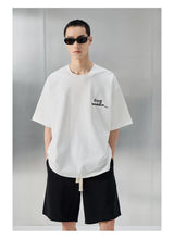 Oversized Heavyweight Printed Embroidered Tee