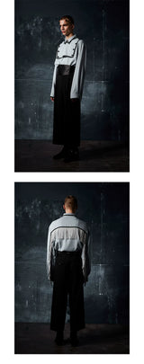 Loose Back Fringe Shirt