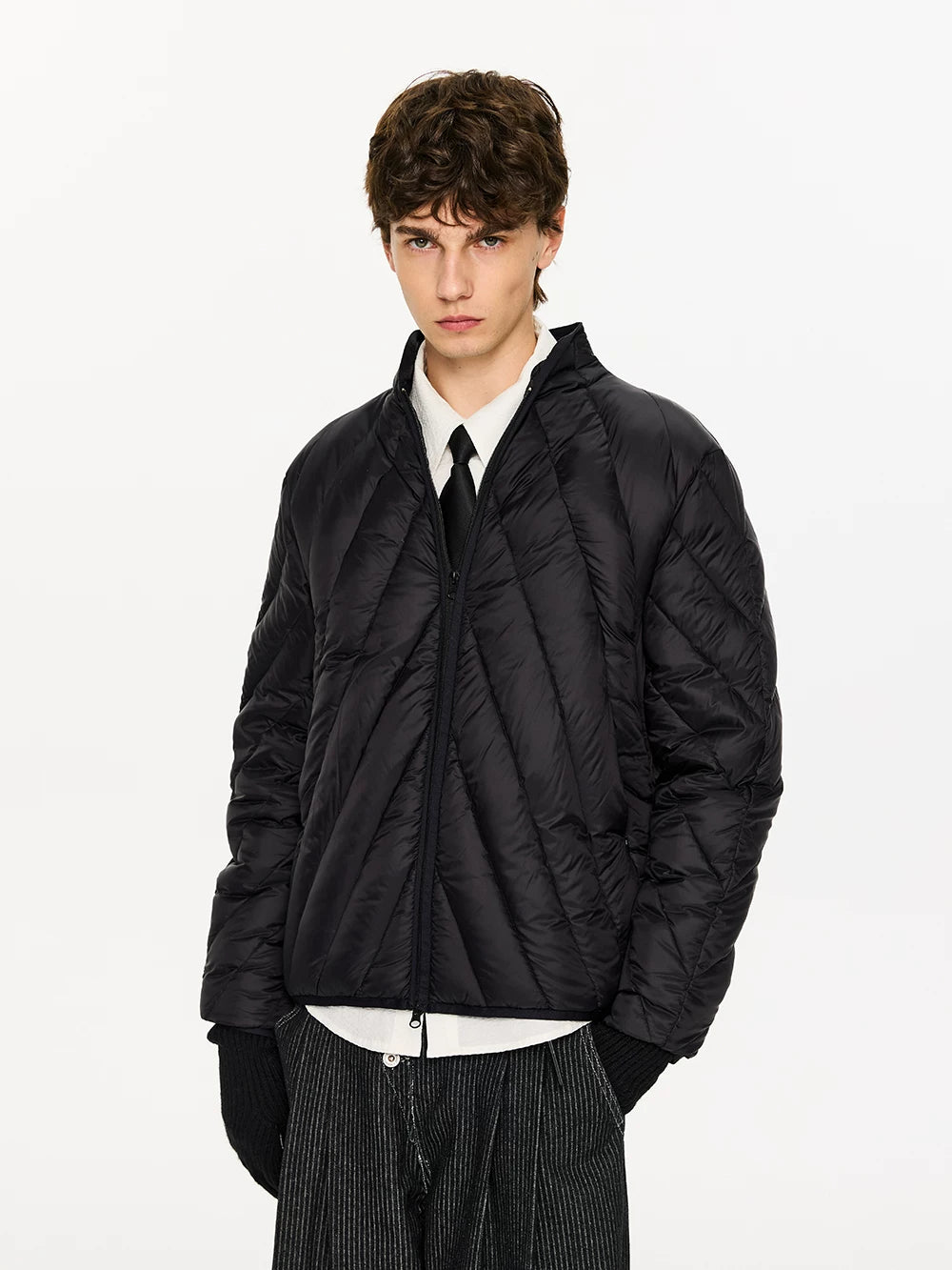 Winter Stand Collar Lightweight Down Jacket