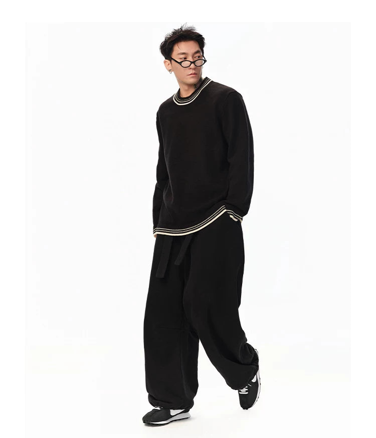 Loose Crew Neck Sweater