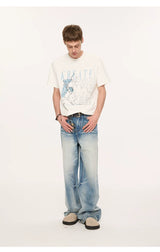 Men's Printed Sun Protection Tee