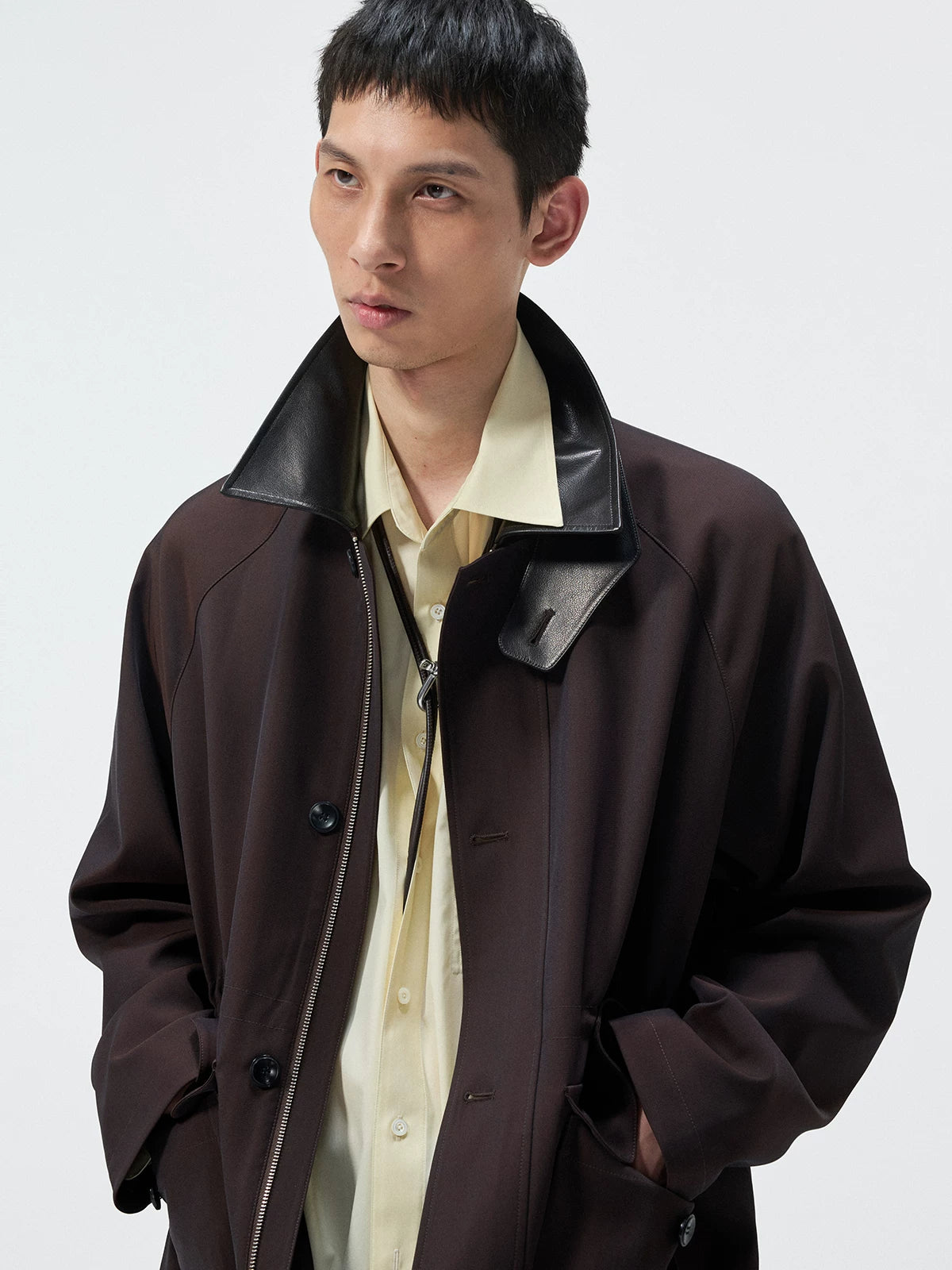 Japanese Triacetate Leather Jacket