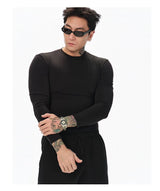 Soft Quick-Dry Fitted Long-Sleeve Top