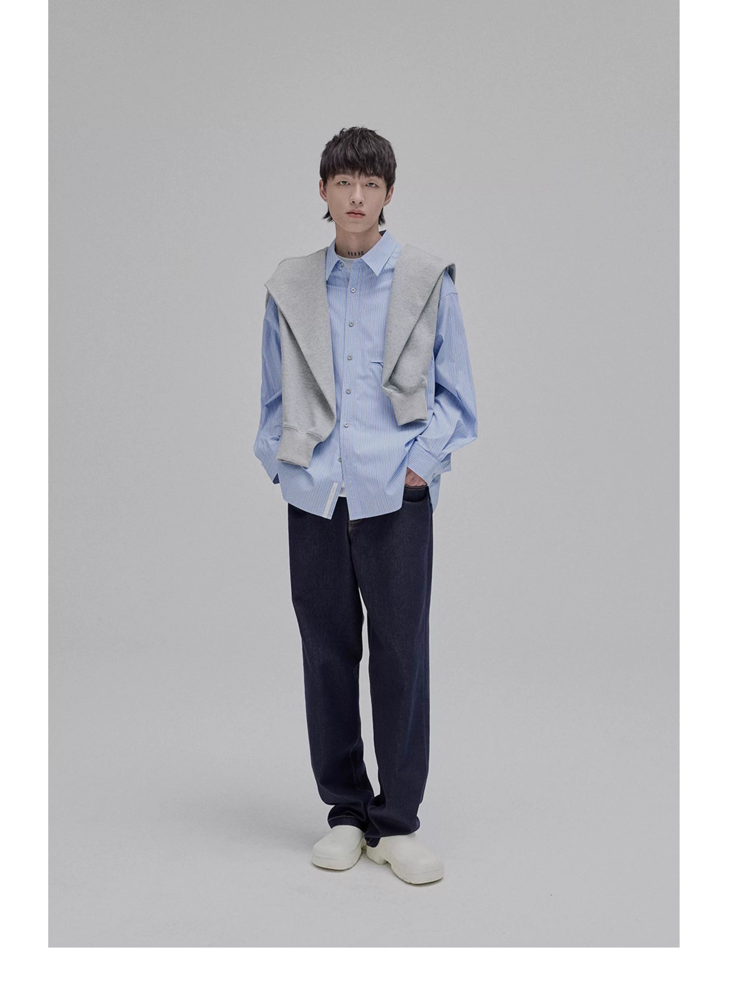 Lightweight Tapered Jeans