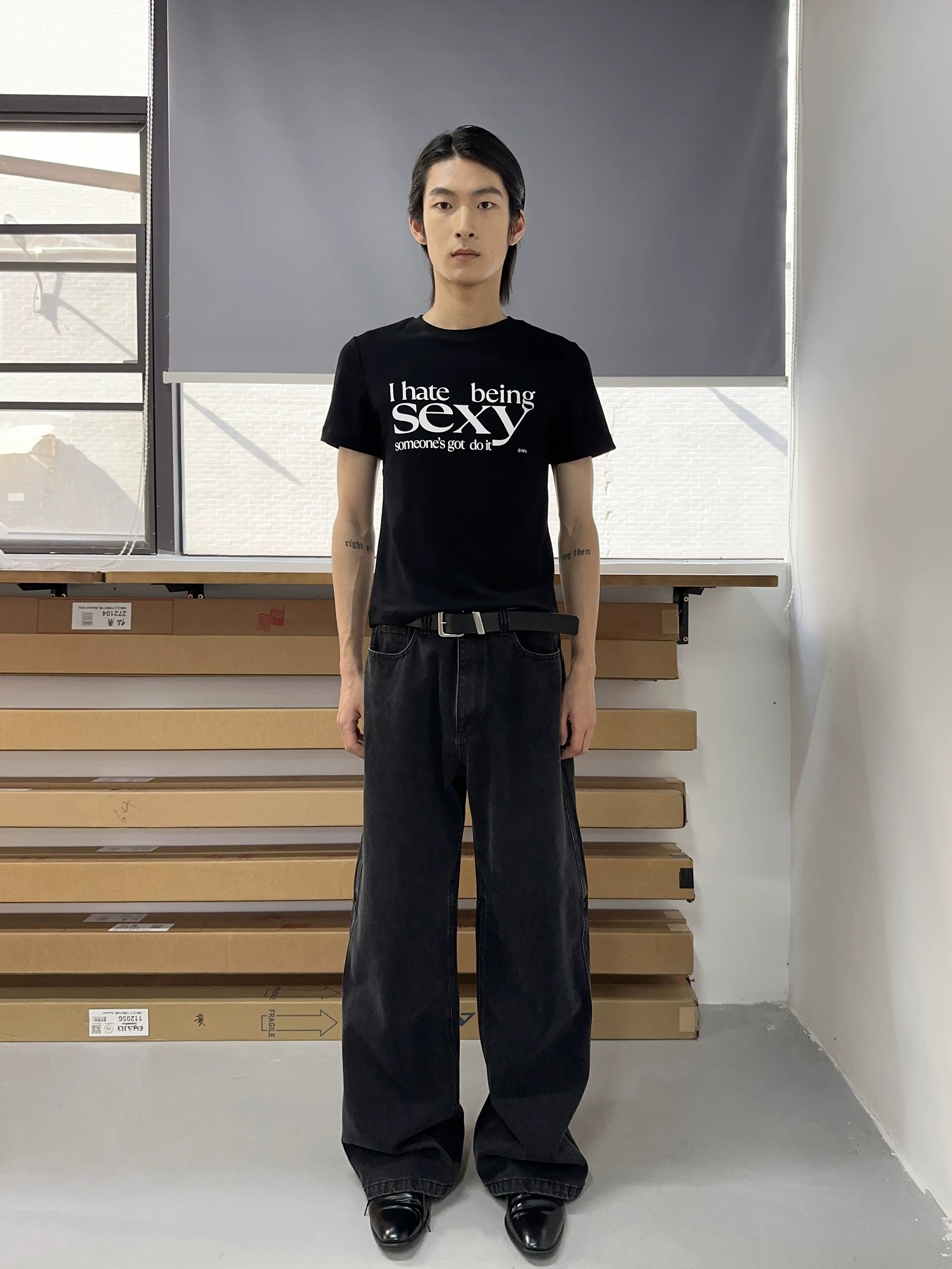 Sexy Unisex Fitted Stretch Tees