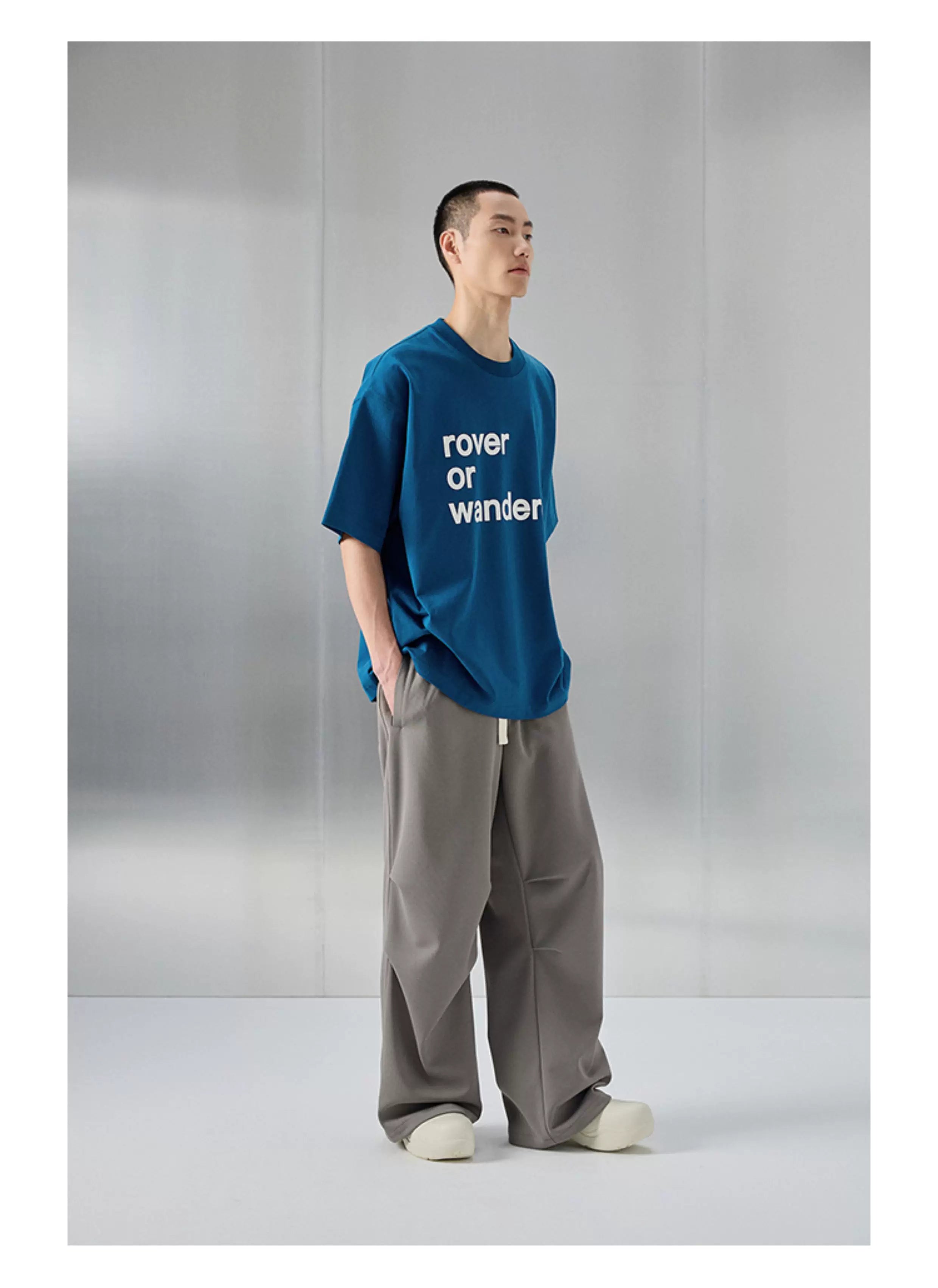 Foam Print Loose Tees