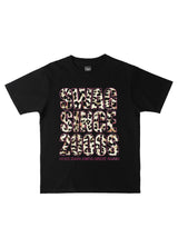 Y2K Fitted Pink Leopard Print Tee
