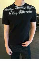 Quick Dry Straight Shoulder Printed Tees