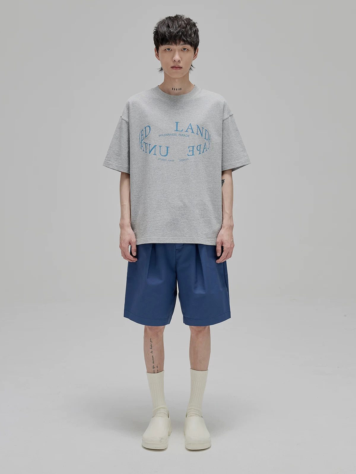 Ring Letter Print Tee