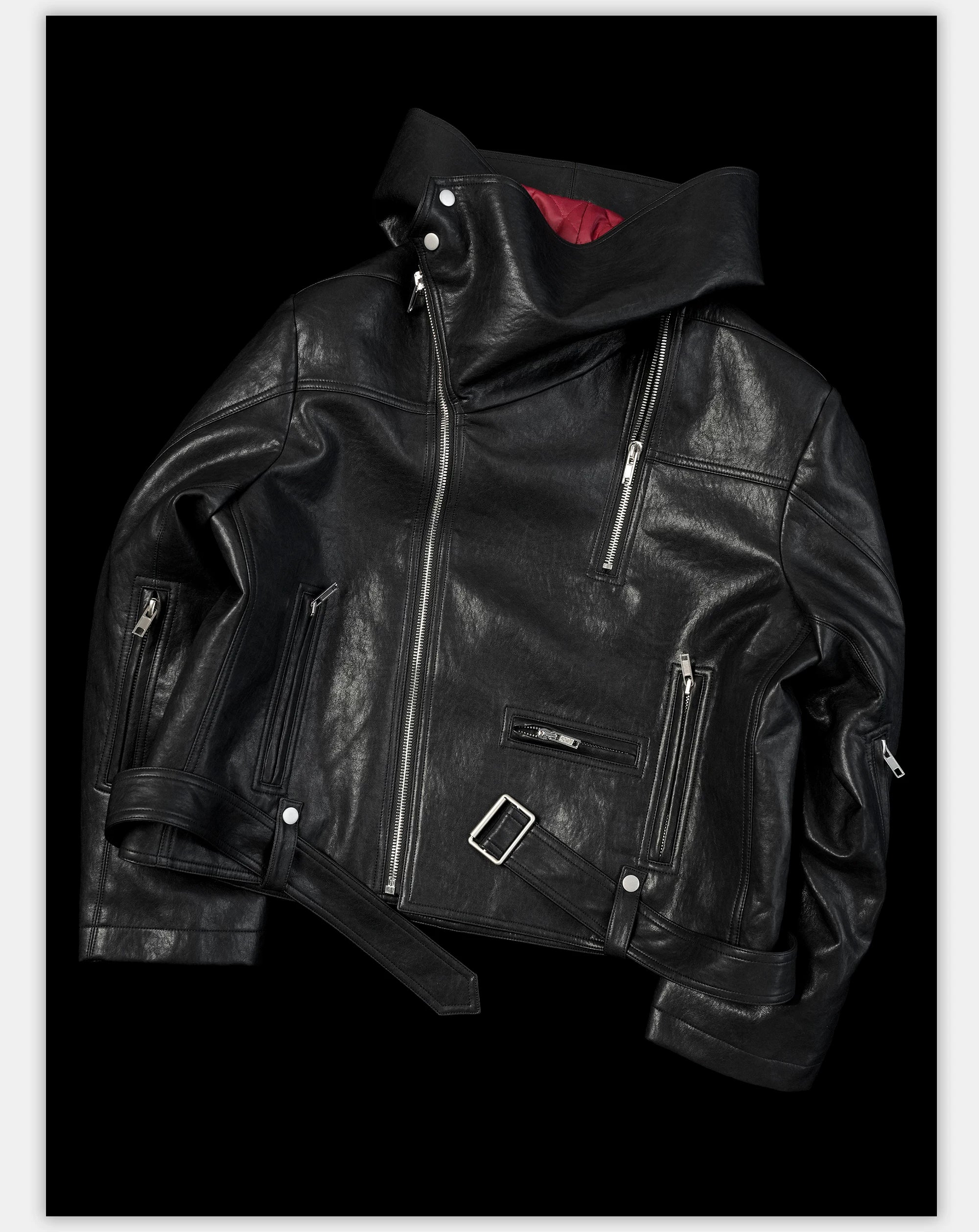 3M Collared Hooded Waxed Padded Jacket