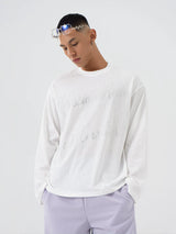Men's Glitter Long Sleeve Sun Tee