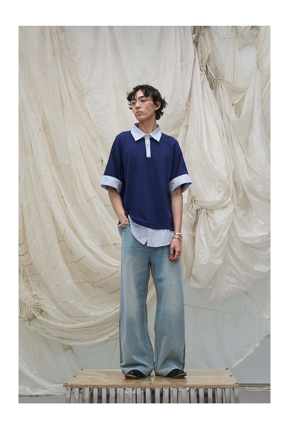 Two-In-One Double Layered Polo Shirt